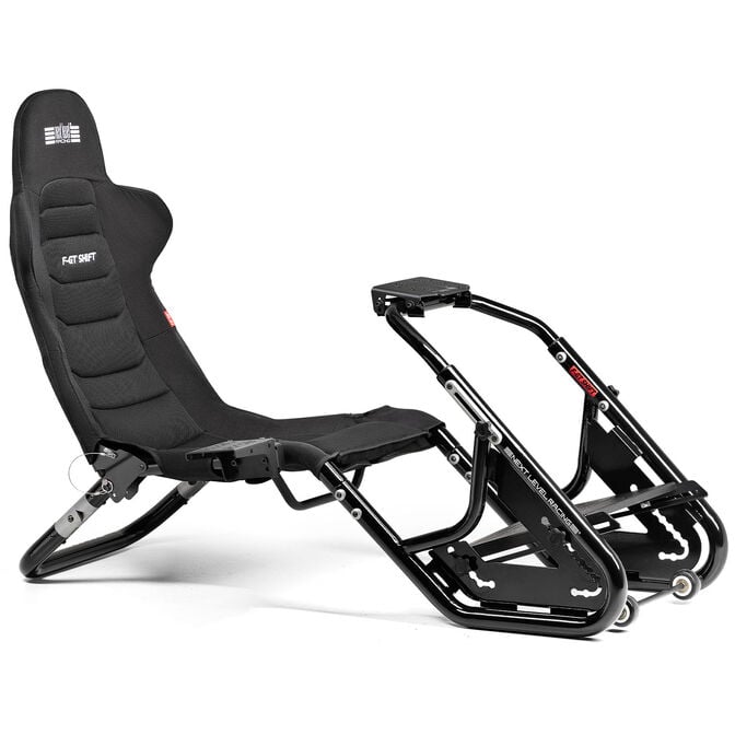 Next Level Racing F-GT Shift Simulator Cockpit, Formel- und GT-Sitzposition, justierbar - schwarz image number 0