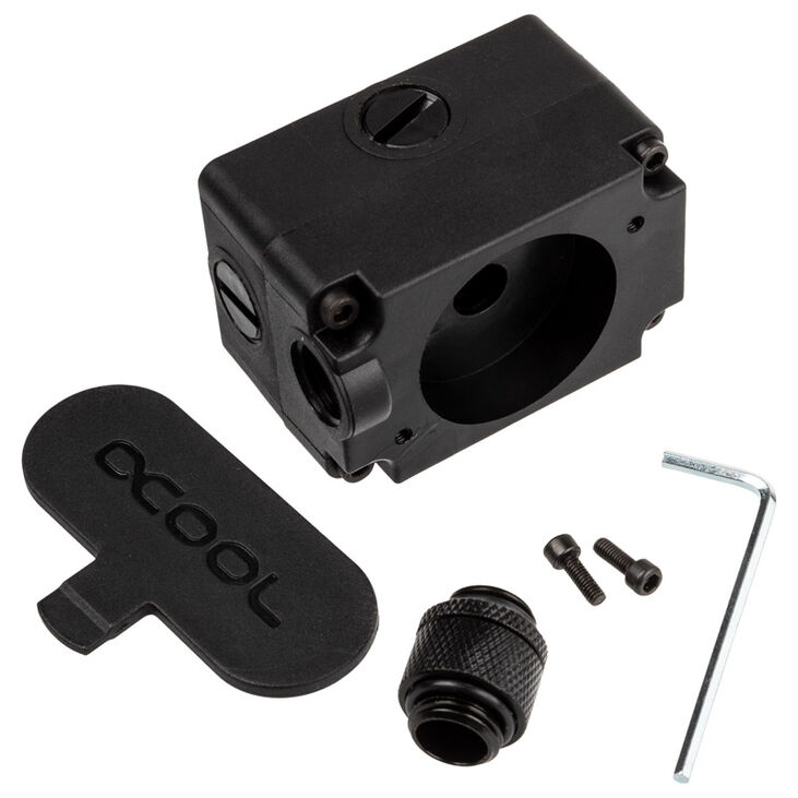 Alphacool Eisstation 40 DC-LT pump top with reservoir image number 3