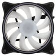 Alphacool Rise Aurora PWM-L&uuml;fter - 120mm, schwarz image number null