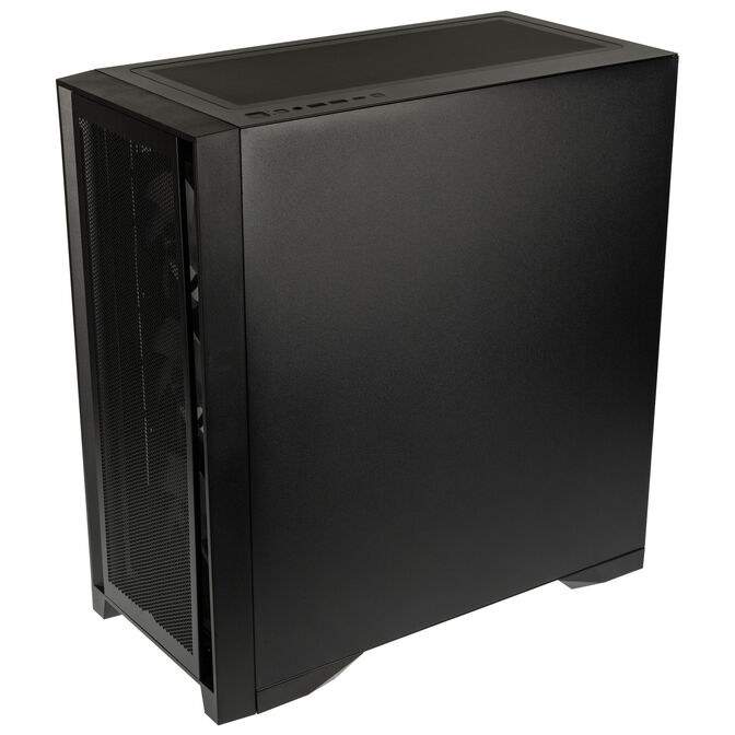 GSI SmartAssembly ARGB Mesh PC case, Mid Tower, E-ATX, RGB, Tempered Glass - black, 850W Gold power supply image number 2