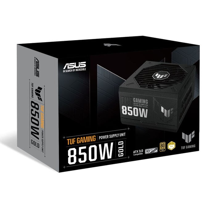 ASUS TUF Gaming 850W Gold 80 PLUS Gold Netzteil, modular - 850 Watt image number 9