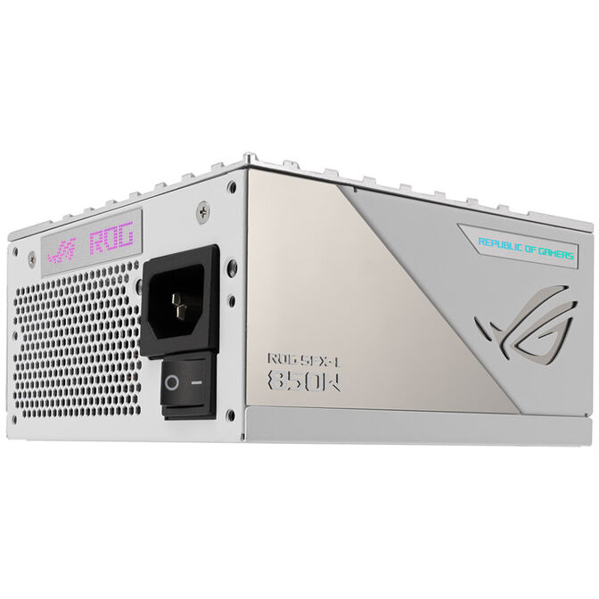ASUS ROG Loki SFX-L 80 PLUS Platinum netzteil, modular - 850 Watt - wei&szlig; image number 5