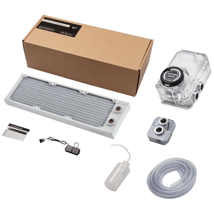 PHANTEKS Glacier EZ-Fit 360 SOFT-KIT, Wasserkühlungsset - weiß image number 0