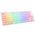 Ducky One 3 Aura White TKL Gaming Tastatur, RGB LED - MX-Red (US) image number null