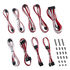 CableMod Classic ModMesh C-Series Cable Kit Corsair RMi & RMx - white/red image number null