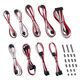 CableMod Classic ModMesh C-Series Cable Kit Corsair RMi & RMx - white/red