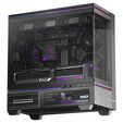 Thermalright TL-M10 Vision PC Case, Mid Tower, ATX, Tempered Glass - Black image number null