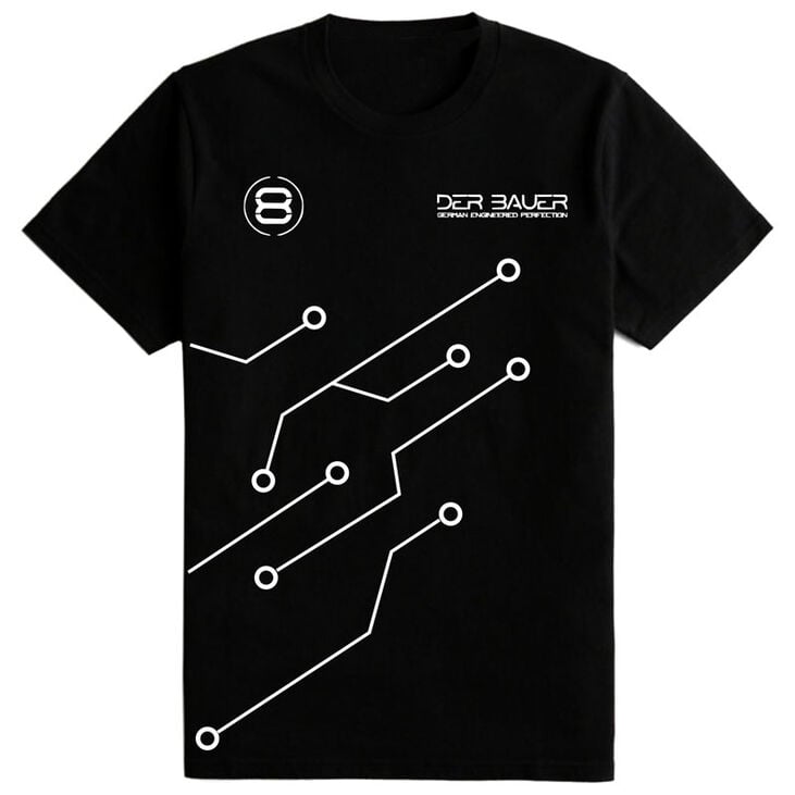 der8auer T-Shirt PCB-Design (M) image number 6