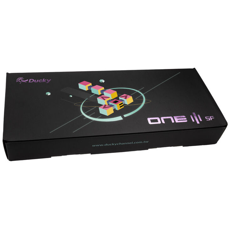 Ducky One 3 Mist Grey SF Gaming Tastatur, RGB LED - MX-Brown (US) image number 9