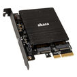 Akasa M.2 PCI-E SATA RGB LED Adapter Karte image number null