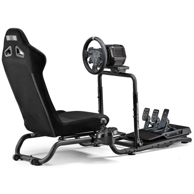 Next Level Racing RC Foldable Simulator Cockpit, foldable GT cockpit, SIMAERO mesh - black image number 2