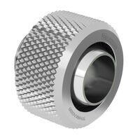 Barrow Compression Fitting - 13/10mm, silber