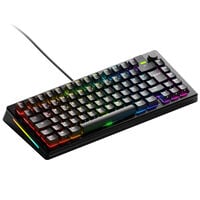 Glorious GMMK 3 Pro 75% Custom Gaming Keyboard - Pre-Built, ISO (DE), Fox Switches, Black