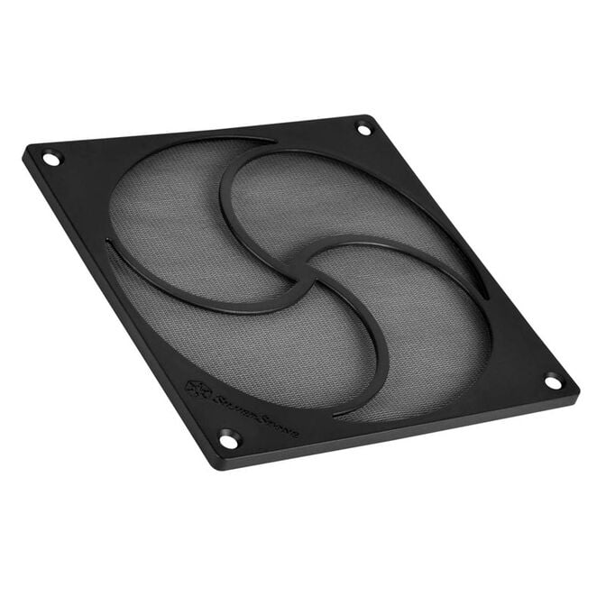 SilverStone SST-FF125B magnetic high-flow dust filter, black - 120mm image number 0