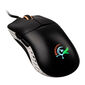 Ducky Feather Gaming Mouse, ARGB - Omron Switches, black/white