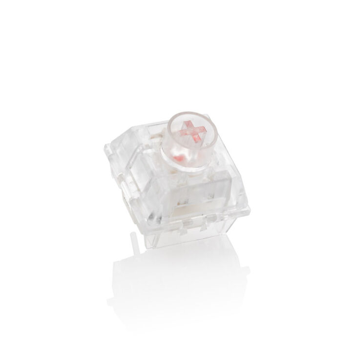 Ducky TTC Heart Switch, mechanical, 3-Pin, linear, MX-Stem, 42g - 110 pieces image number 1
