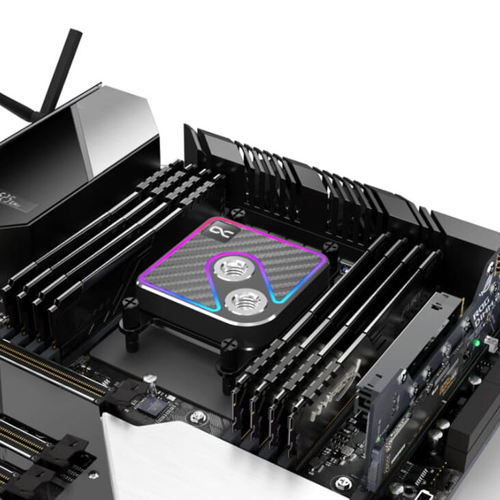 Alphacool Core 1 Aurora CPU-Kühler - A-RGB, Carbon image number 4