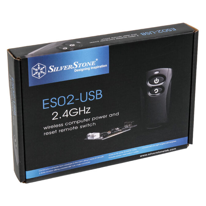 SilverStone SST-ES02-USB, Fernbedienung f&uuml;r PC Power on/off image number 5