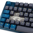 Ducky One 3 Daybreak TKL Gaming Keyboard, RGB LED - MX-Clear image number null