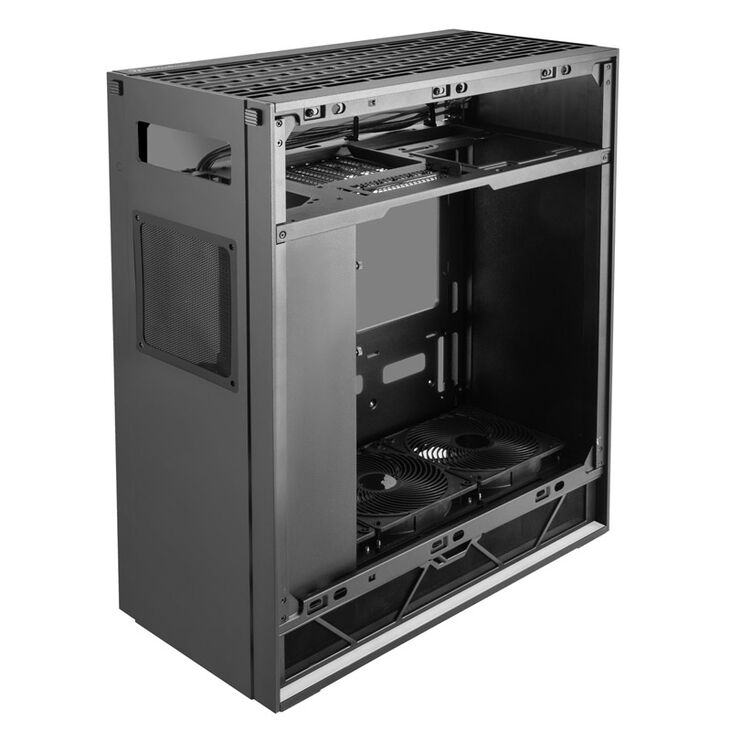 SilverStone Alta F1 Mid Tower, Tempered Glass - Black image number 3