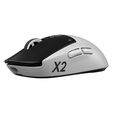 Logitech G Pro X2 Superstrike Lightspeed kabellose Gaming-Maus - schwarz/wei&szlig; image number null