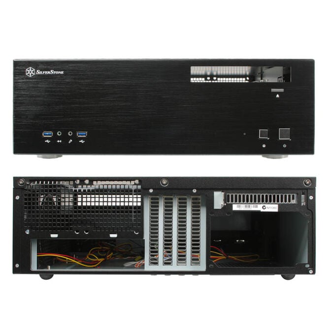 SilverStone SST-GD04B USB 3.0 Grandia Desktop - schwarz image number 1