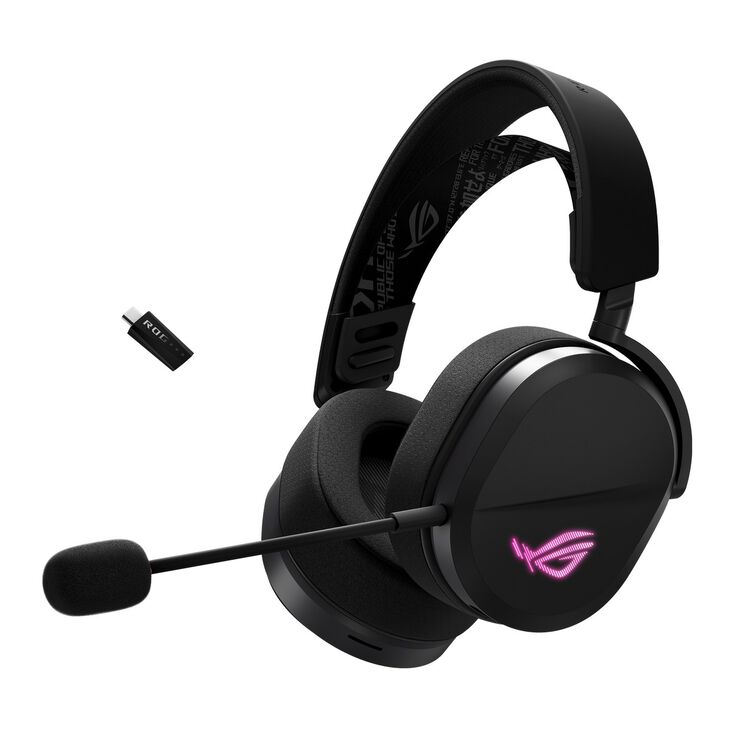 ASUS ROG Pelta Gaming Headset, RGB, Wireless - schwarz image number 1