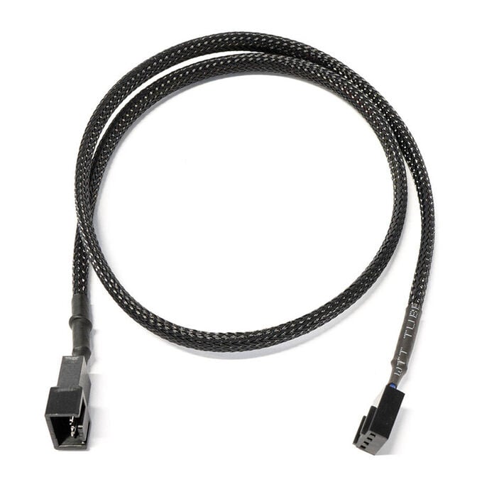 Watercool 4-Pin PWM extension, black - 60cm image number 0