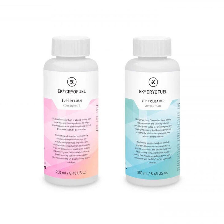 EK Waterblocks EK-CryoFuel Loop Cleaner + Superflush Konzentrat - 250ml image number 1