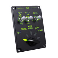 VIRPIL Controls Vector Engine MCP, Motor Control Panel, RGB Lighting - Black