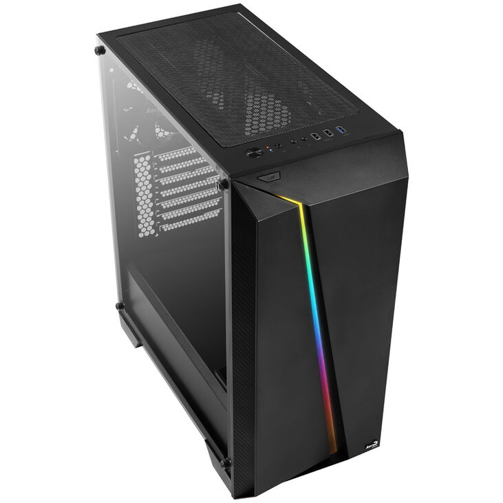 Aerocool Cylon Pro Tempered Glass Midi-Tower - schwarz image number 1