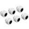 Alphacool Eiszapfen PRO fitting 13mm hard tube G1/4, 6-Pack - white
