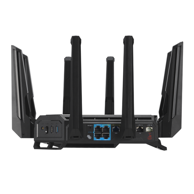 ASUS ROG Rapture GT-BE98 WLAN Gaming Router - Wi-Fi 7 image number 1