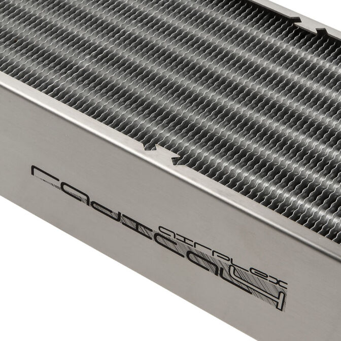 aqua computer airplex radical 4/280mm - Aluminium image number 2