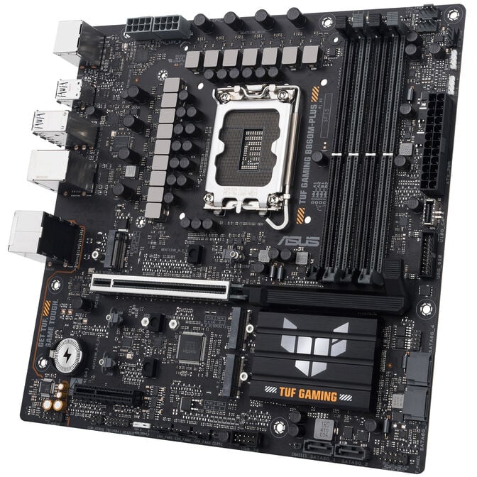 ASUS TUF Gaming B860M-Plus Mainboard, Sockel LGA 1851, Intel B860, Micro-ATX, DDR5 image number 6