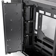 Thermaltake View 380 XL TG ARGB PC Case, Mid-Tower, ATX, ARGB, Tempered Glass - Black image number null