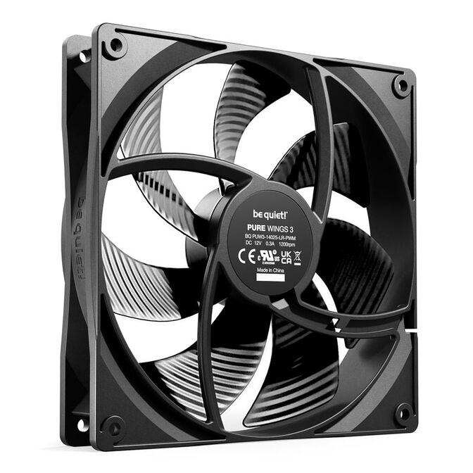be quiet! Fan Pure Wings 3 PWM Fan - 140mm image number 1
