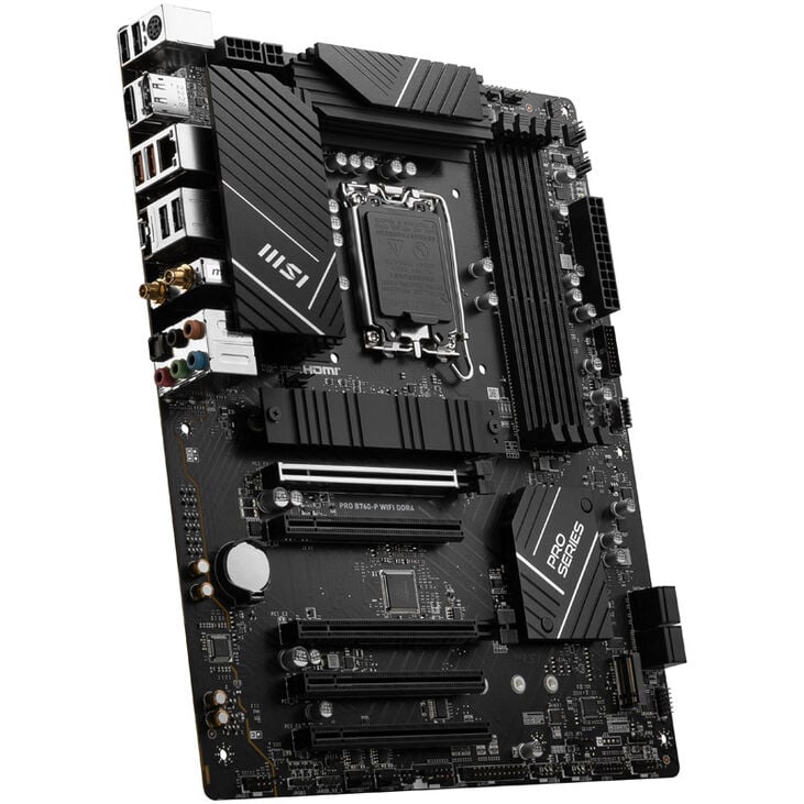 MSI Pro B760-P WiFi, Sockel LGA 1700, Intel B760, ATX -DDR4 image number 1