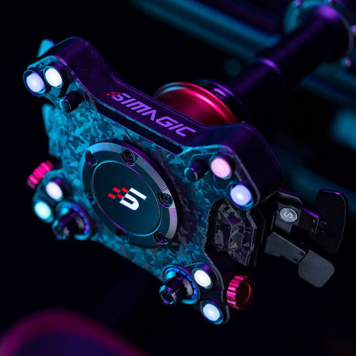 Simagic Neo X Hub Wheelhub, RGB - schwarz/carbon image number 5