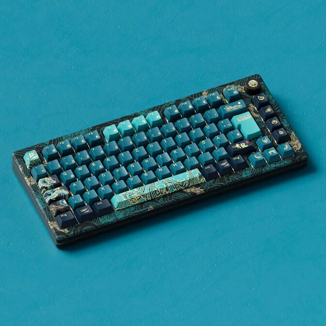 AKKO MOD 007B V3 HE "Year of the Dragon" Gaming Tastatur, RGB - Astrolink Switch, ISO-DE/UK image number 1