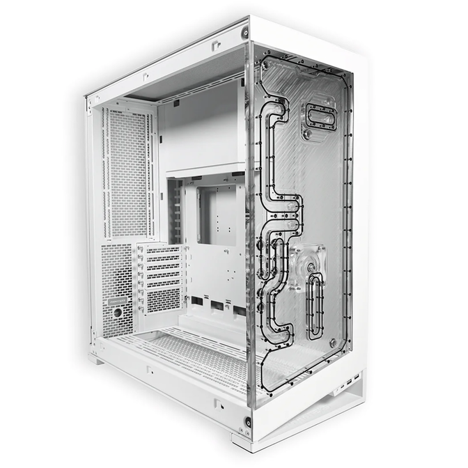 Stealkey Customs Phanteks NV9 x Stealkey Distroplate, D-RGB- white image number 2