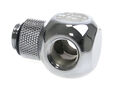 Bitspower Adapter T-Splitter G1/4 Zoll AG auf 2x G1/4 Zoll IG - drehbar, silber gl&auml;nzend image number null