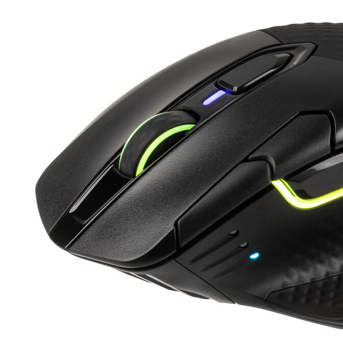 Corsair Dark Core RGB PRO Wireless Gaming Maus - schwarz image number 4