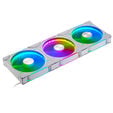 Phanteks NV9 E-ATX-Geh&auml;use, Tempered Glass, ARGB + D30 PWM Regular Airflow, D-RGB L&uuml;fter, 3er Pack - 140mm, wei&szlig; image number null