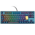 Ducky One 3 Daybreak TKL Gaming Keyboard, RGB LED - MX-Clear image number null