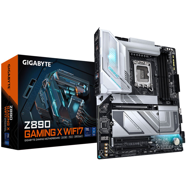 GIGABYTE Z890 Gaming X WiFi7 motherboard, socket LGA 1851, Intel Z890, ATX, DDR5 image number 0