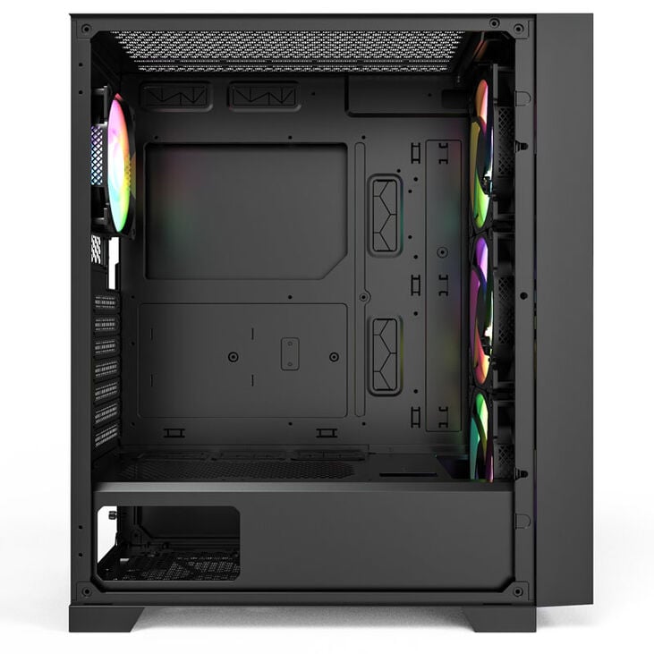 Montech AIR 1000 Premium, Mid Tower, Tempered Glass, - Black image number 3