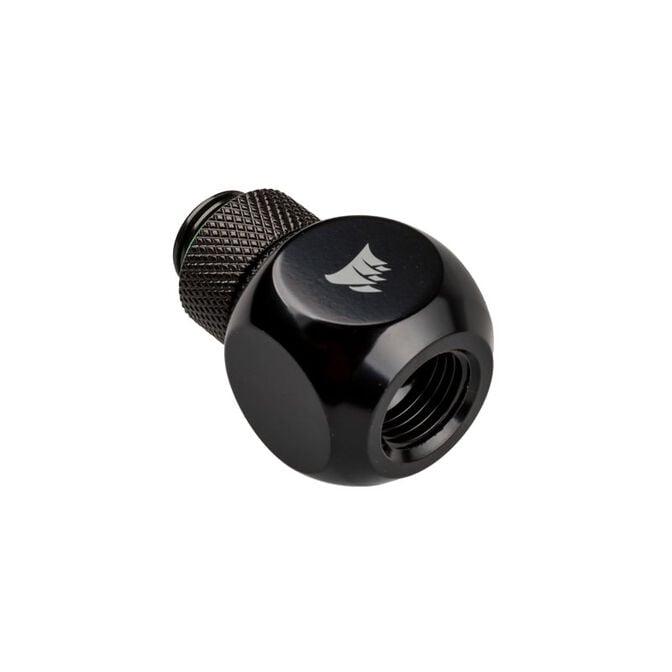 Corsair Hydro X Series XF Adapter Y-Splitter G1/4 inch AG to 2x G1/4 inch IG - rotatable, black image number 0