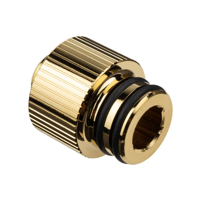 EK Water Blocks EK-Quantum Torque Push-In Adapter M 14 - gold image number 0