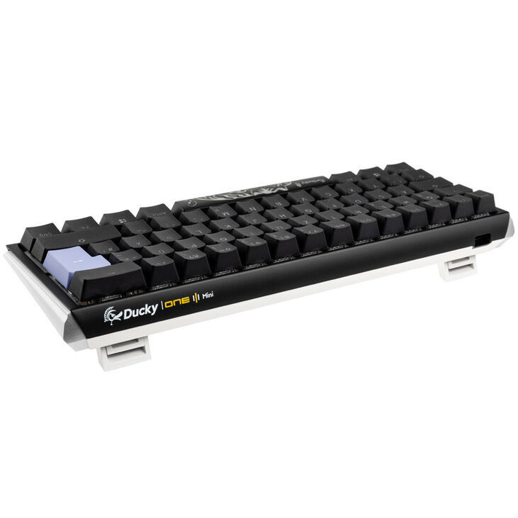 Ducky One 3 Classic Black/White Mini Gaming Tastatur, RGB LED - MX-Brown image number 2